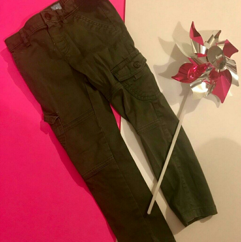 NWOT baby gap adorable dark green cargo pants